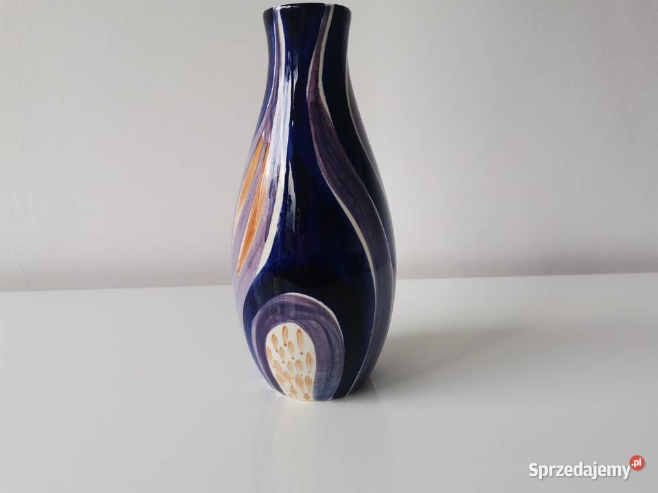 Stary unikatowy wazon Pikasiak fajans Włocławek Katowice
