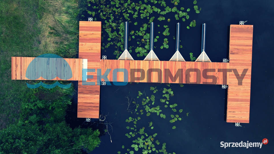 Pomost Pływający Marina Przystań z deską