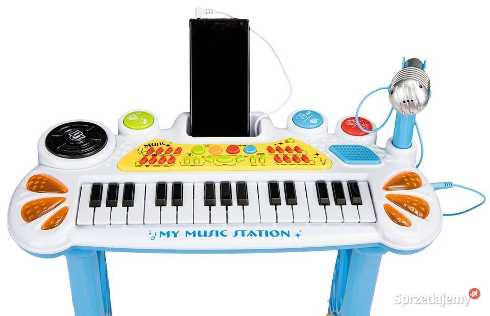 Keyboard organki pianinko z mikrofonem mp3 opolskie
