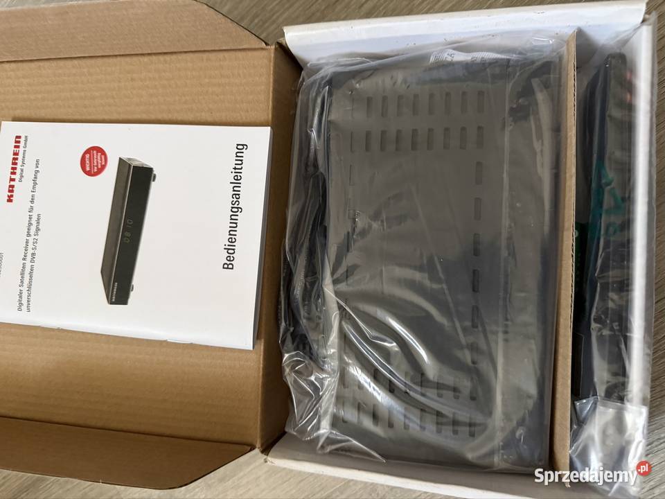 Odbiornik DVBS2 Kathrein UFS 810 plus Funkcja Wrocław