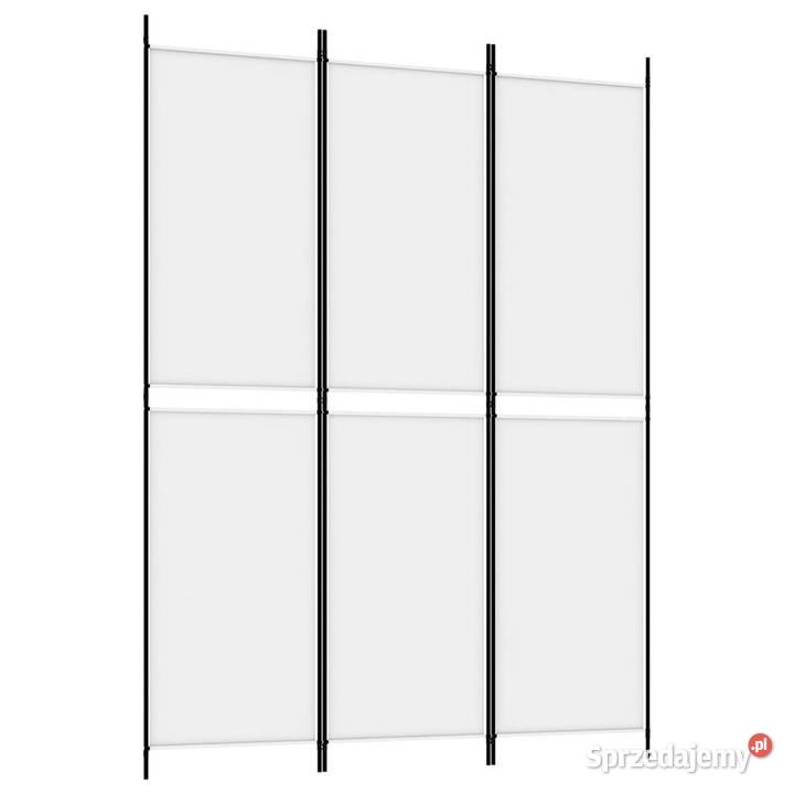 Parawan 3panelowy biały150x200 tkanina WM350226 Warszawa