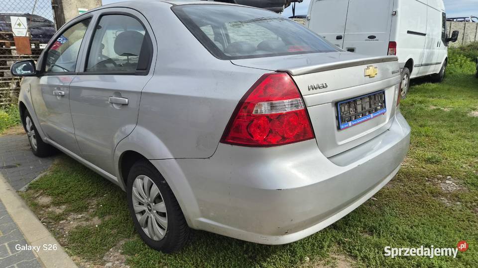 Chevrolet Aveo T250 14 benzyna 69kW 94 2008r Słońsk