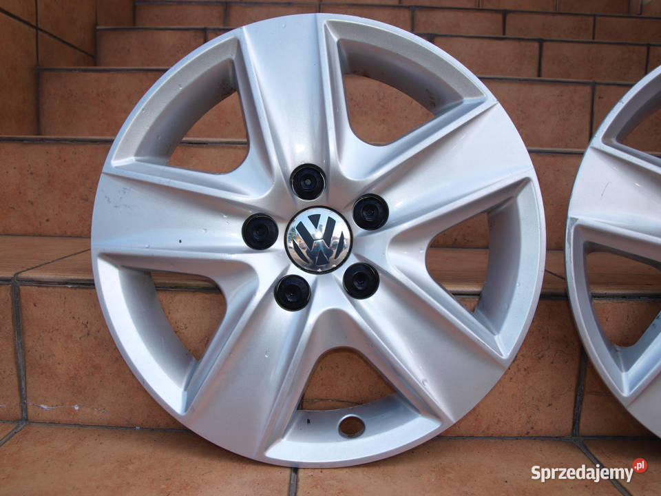VW kołpaki 16 oryginalne strukturalne komplet 4 Kalisz