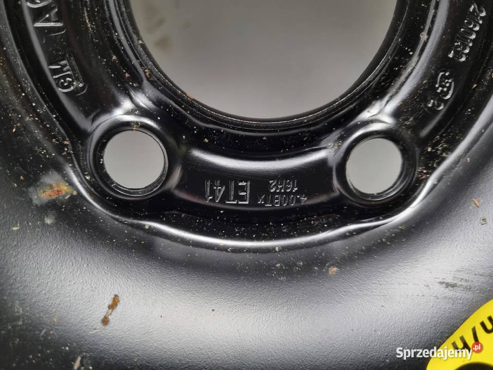 KOŁO DOJAZDOWE Opel Vectra C Astra H 12585 R16