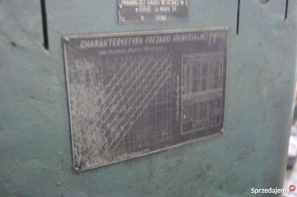 Frezarka typ FU2 Katowice sprzedam