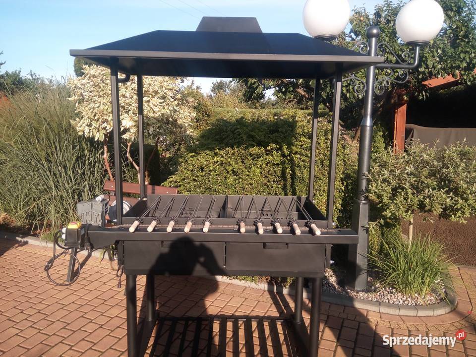grill cateringowy gastronomiczny do szaszłyka Damasławek