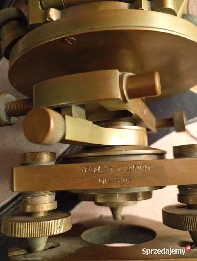 Teodolit Stanley London No 908 antyk limitowana Szczecin sprzedam