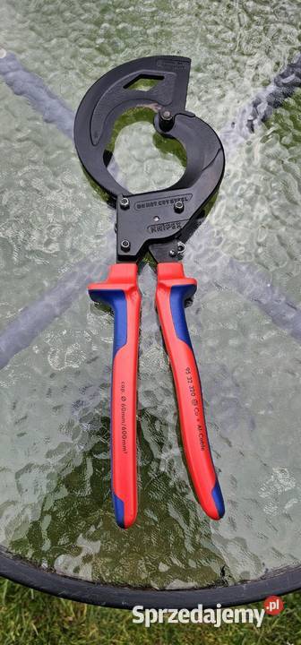 Nożyce Zapadkowe Izolowane do Kabli 60mm KNIPEX Zestawy narzędzi śląskie Orzesze