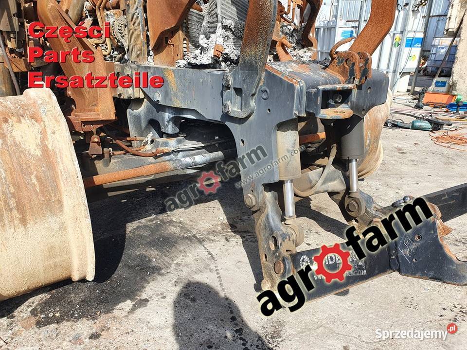 Case Maxxum 115 EP części silnik skrzynia biegów