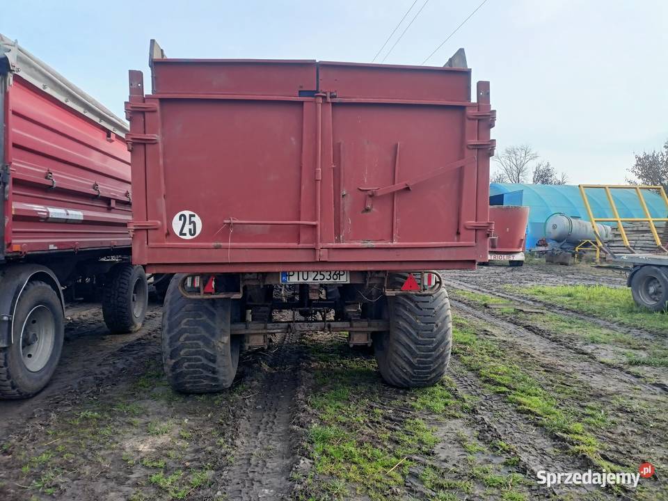 Przyczepa skorupa 12t brimont Turek