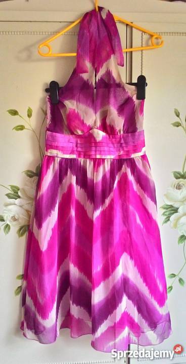 Sukienka Orsay 40 L 38 M retro vintage szyfon zachodniopomorskie Szczecin sprzedam