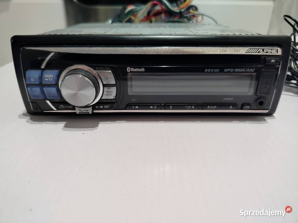 RADIO ALPINE CDE113BT Przyjaźń
