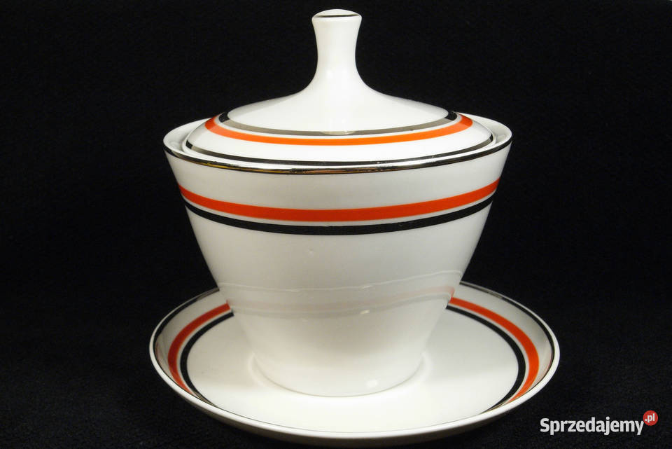 Ćmielów Serwis filiżanek do kawy herbaty na 8 małopolskie Kraków