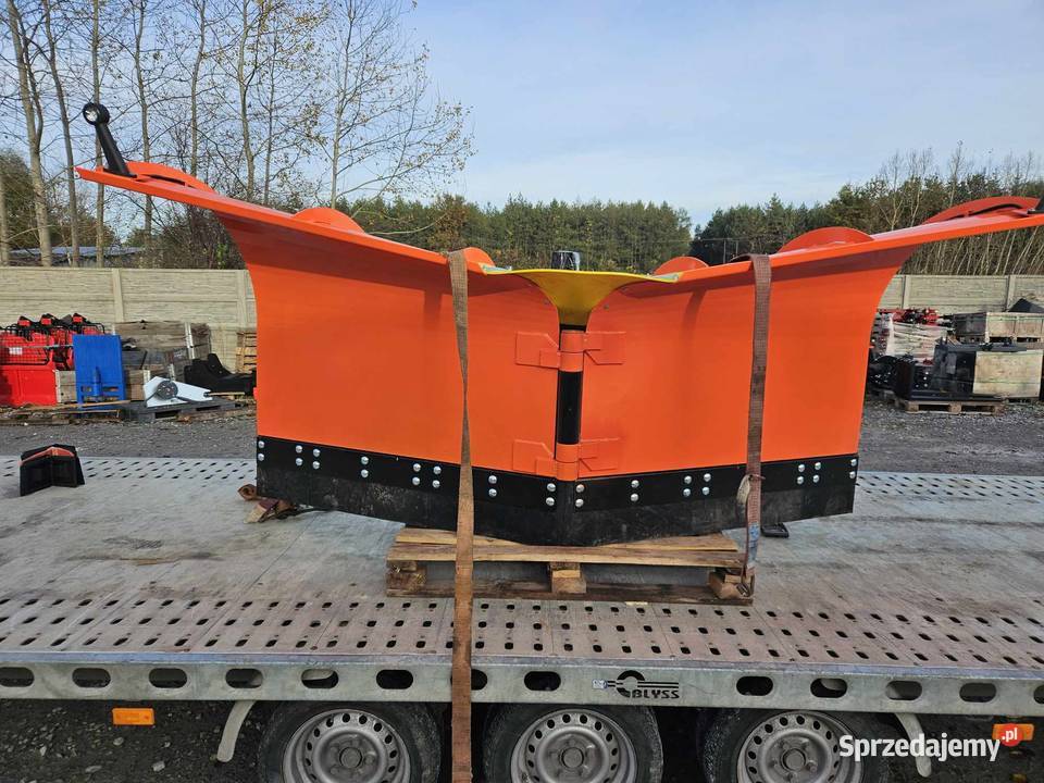 Ciężki pług strzałkowy mocny ATMP model2 drogowy