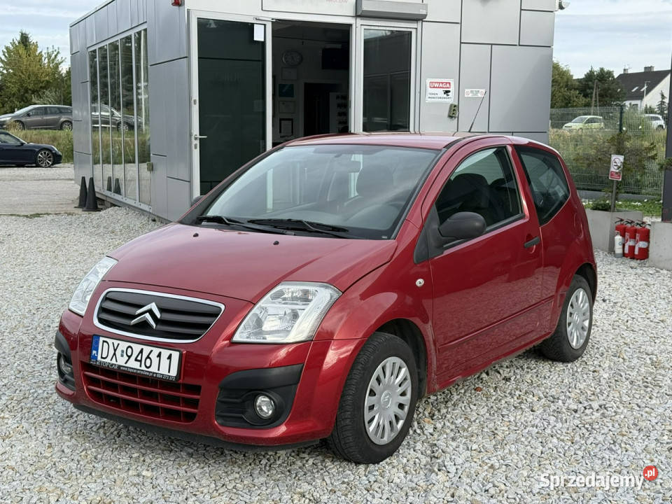Citroen C2 11 60 2009r klima Wrocław