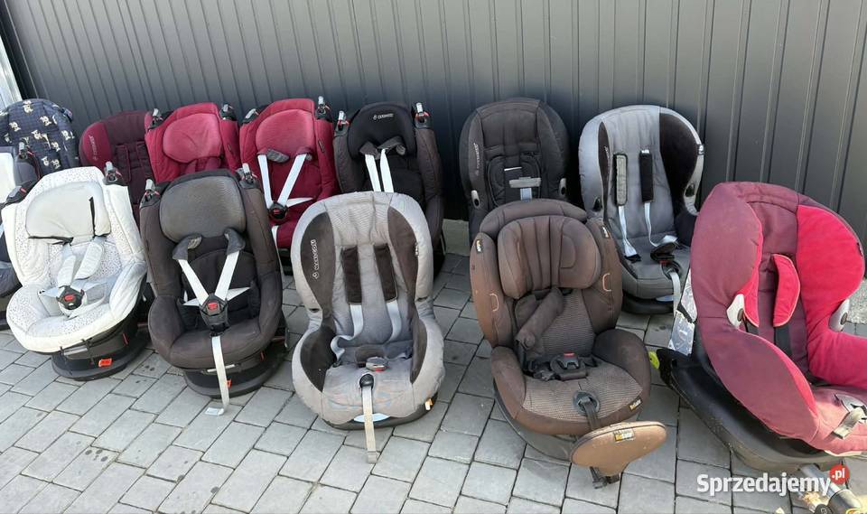Foteliki samochodowe różne rodzajeMałe i Ostrów Wielkopolski