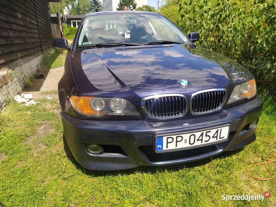 BMW E46 Coupe Lift 2004r Xenon MPakiet immobilizer wielkopolskie Poznań