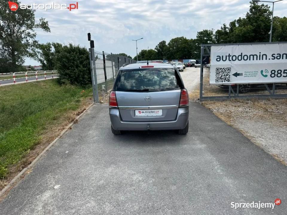 Opel Zafira Raty 18 benz 140 7 osobowy Klima sprowadzony wielkopolskie sprzedam