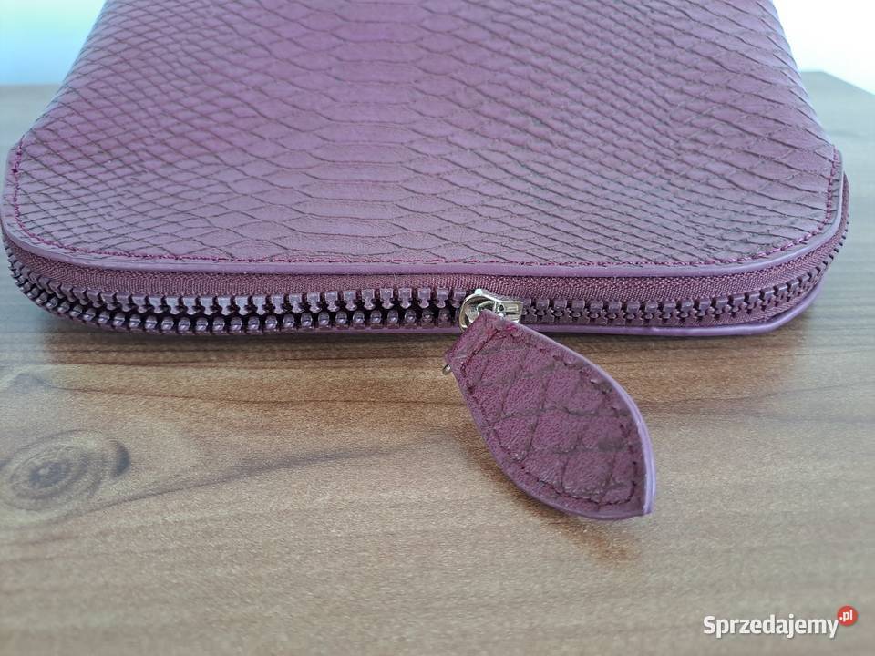 Kosmetyczka w formie torebki imitacja skóry węża Warszawa