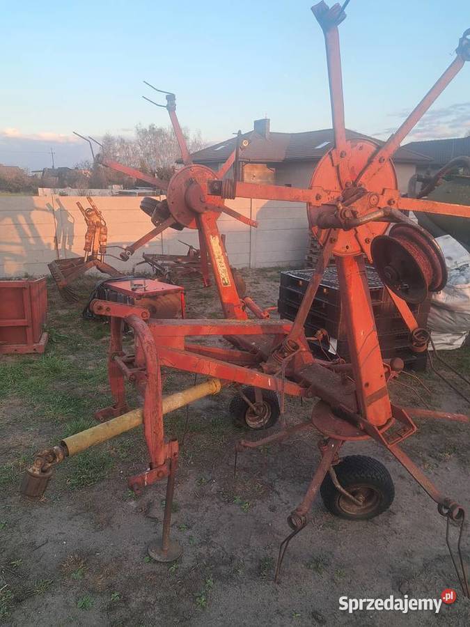 Przetrząsarka do siana przegrabiarka pająk Ostrów Wielkopolski
