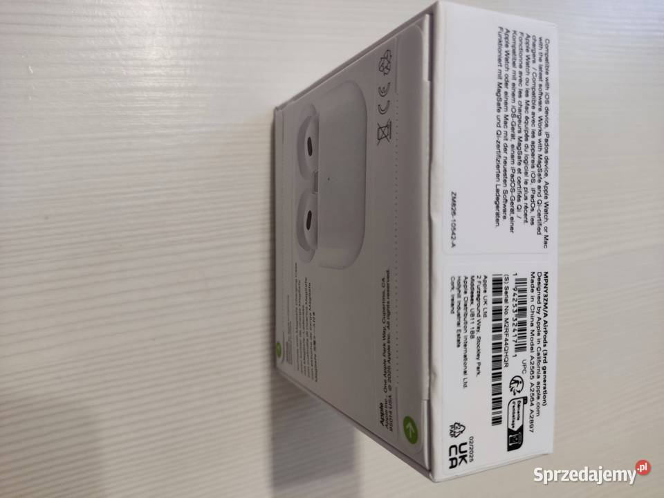 Słuchawki Apple AirPods 3 Szczecinek