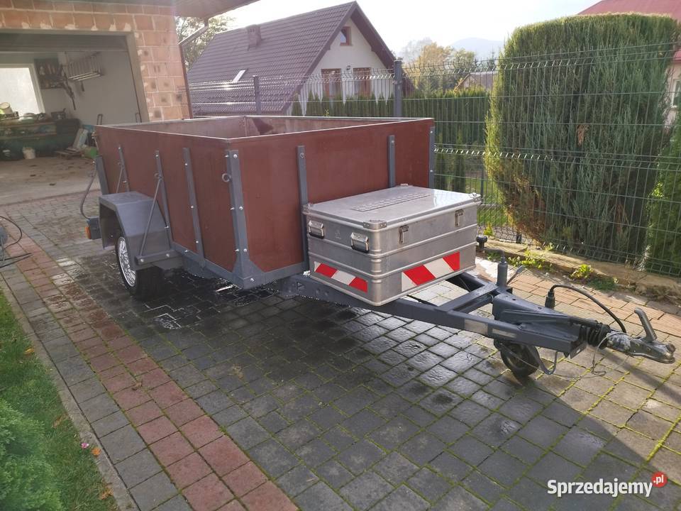 Przyczepka samochodowa 750 hamulec najazdowy Nowy Sącz