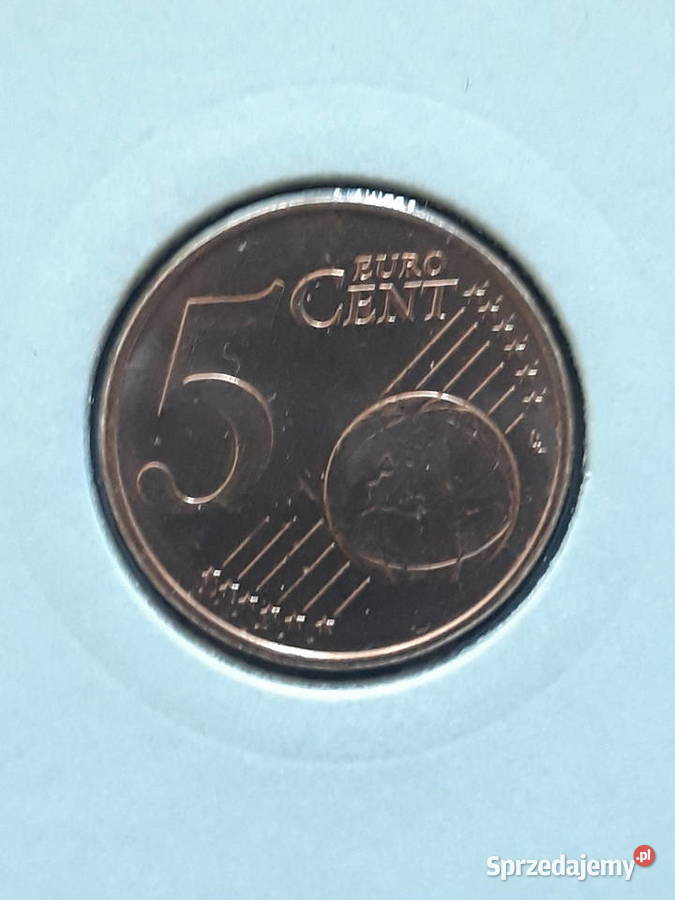 5 Centów Holandia 2016 UNC Numizmatyka Konin