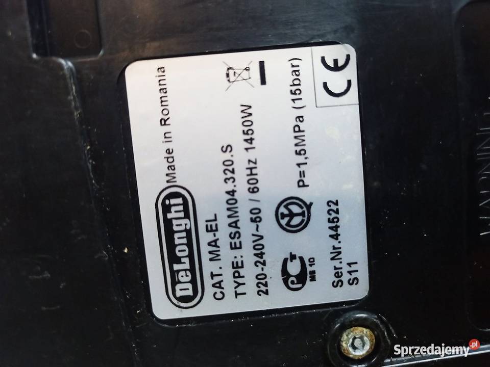 Ekspres do kawy DeLonghi Magnifica Rapid Żary sprzedam