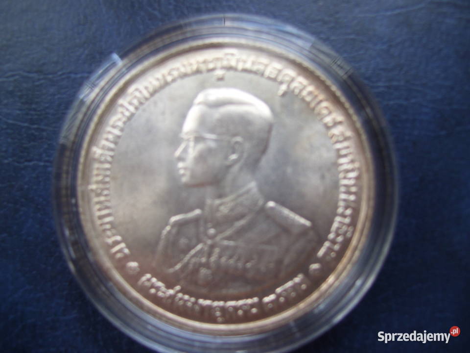 Stare monety 20 batów 1963 Tajlandia stan Lesko