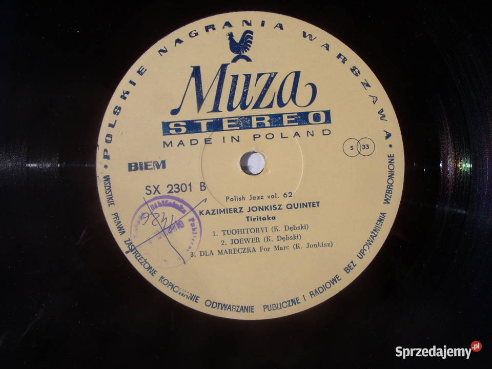 LP POLJazz VISTULA RIVER BRASS BANDdardanella Wołów