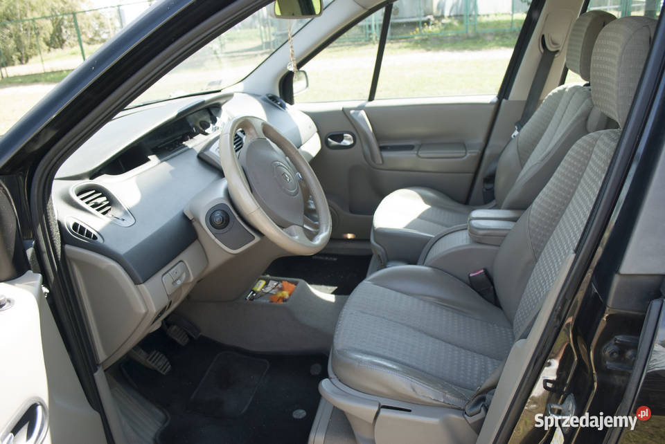 Renault Scenic II 16 świetnie wyposażony zadbany 1598cm3 Renault Krosno