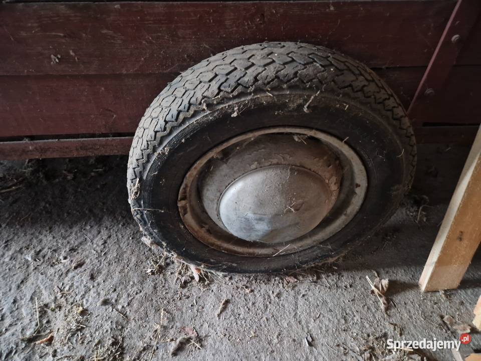Dwukółka przyczepka rolnicza do przewozu nieuszkodzony Zakrzew sprzedam