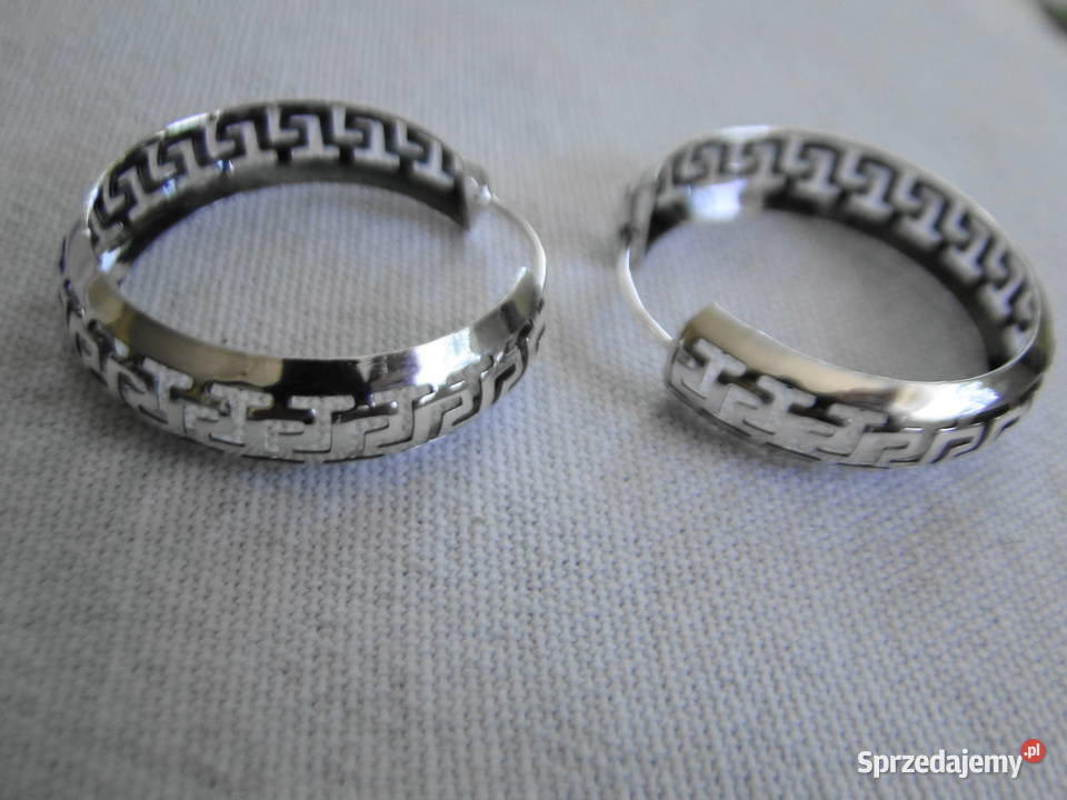 Zjawiskowe kolczyki srebro 925 Warszawa