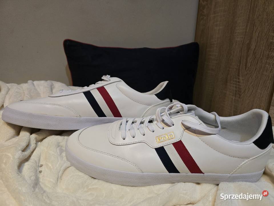 Trampki Polo Ralph Lauren Sneakersy 50 biały łódzkie Zgierz