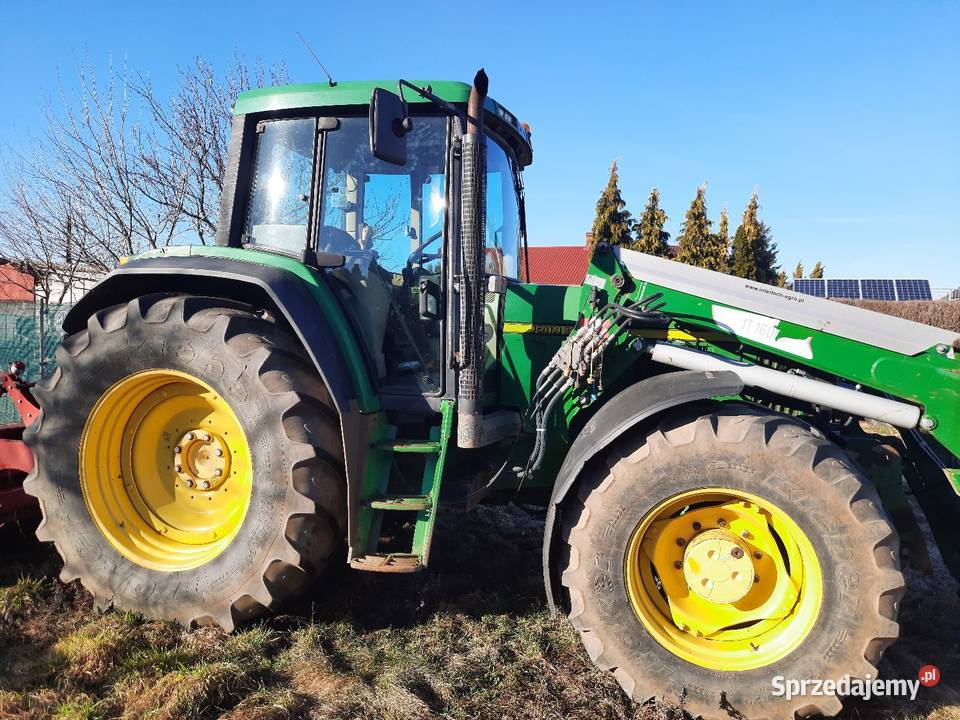 Sprzedam ciągnik John Deere 6910 z turem Zaczep górny Głogów