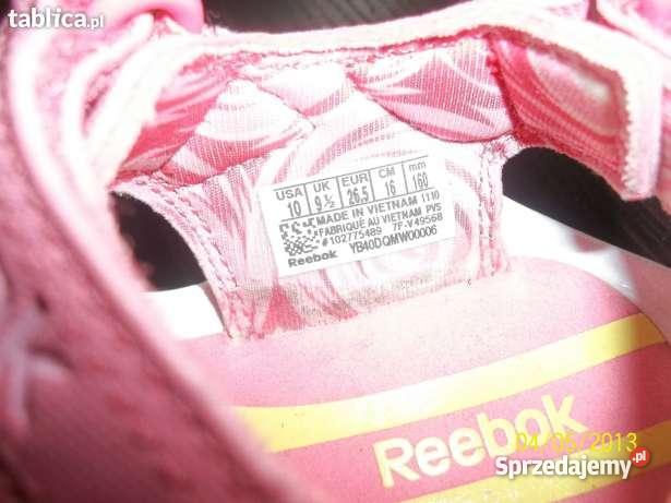 sandały REEBOK dziewczynki Sandałki mazowieckie Pruszków