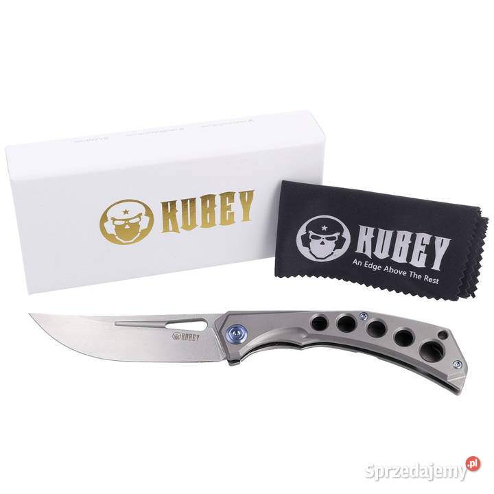 Nóż składany Kubey Ishtar Gray Titanium Satin Warszawa sprzedam