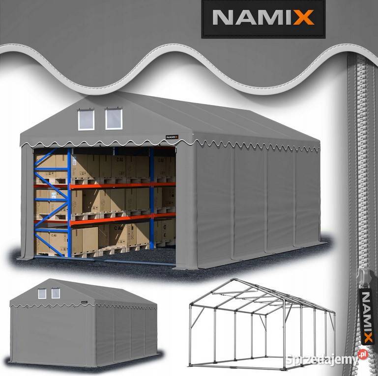Namiot PRESTIGE 4x826m hala przemysłowa mazowieckie Jabłonna