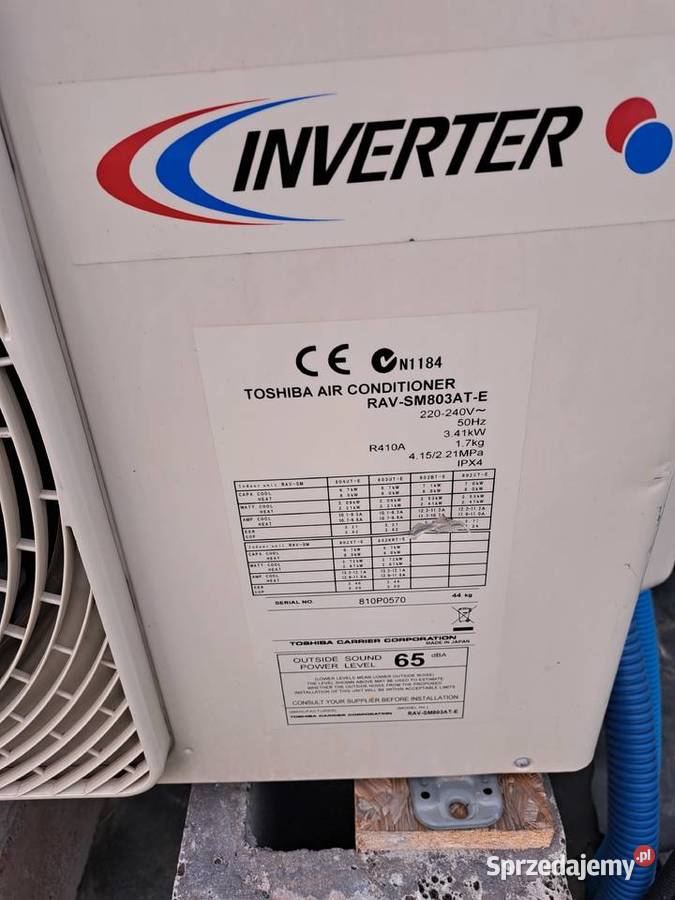 Klimatyzacja toschiba 35kw Pozostałe małopolskie Gdów