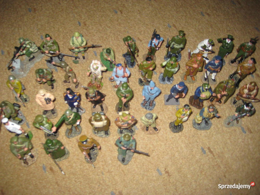 kolekcję HACHETTE ołowianych żołnierzyków