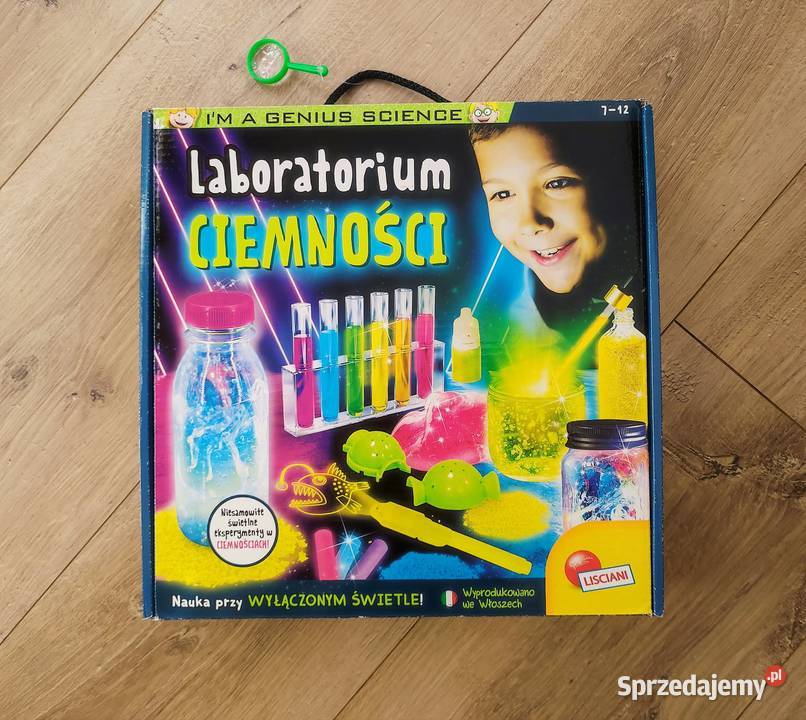Gra Mały Geniusz Laboratorium Ciemności Papier Edukacyjne Ciechocinek