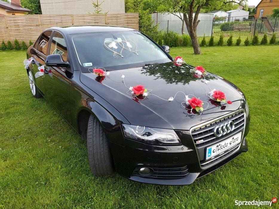 Auto samochód na wesele ślub i inne okoliczności Audi a4
