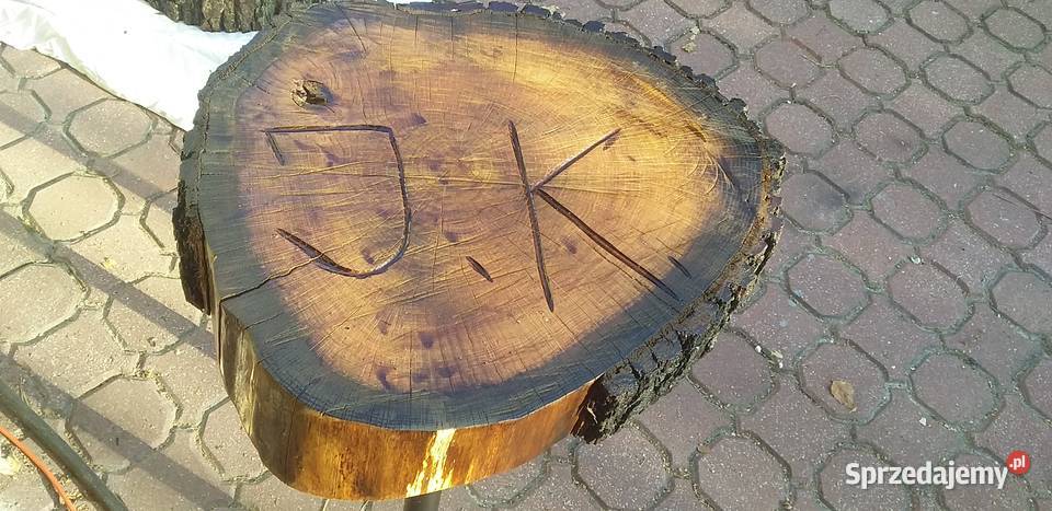 Sprzedam stolik kawowy dębowy Pozostałe Pińczów