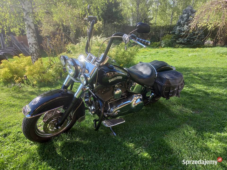 Harleydavidson De Lux Flstn Softail Tunning Bielsko-Biała