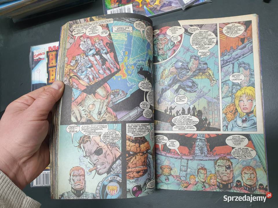 Mega Marvel 118 1998 Fantastic Four pomorskie