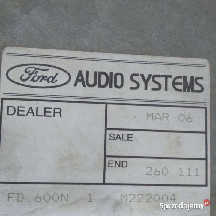 radio samochodowe do Forda Mondeo MK2 Biszcza sprzedam