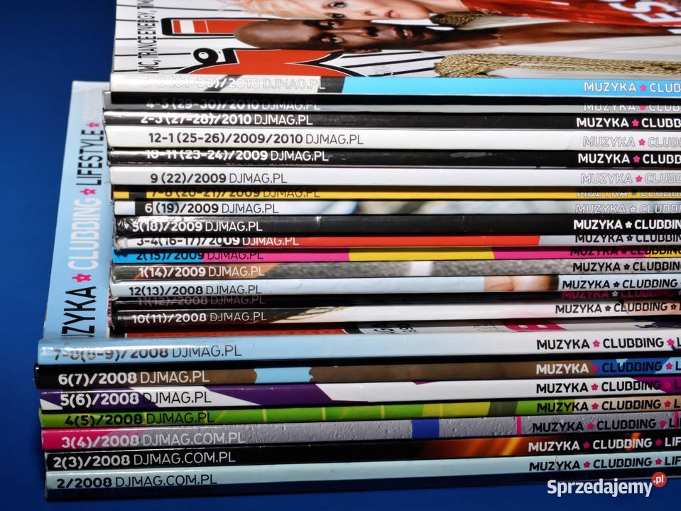 DJ Magazine Polska Komplet 24 numery Rok wydania 2007 Żarki-Letnisko