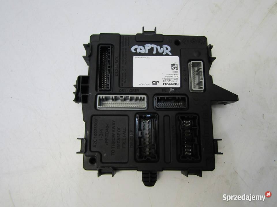 MODUŁ STEROWNIK BCM RENAULT CAPTUR II 284B29294R osobowe lubelskie