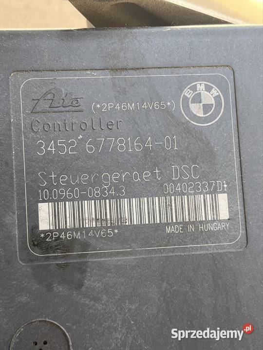 Pompa sterownik abs bmw 34516778163 Szczecin