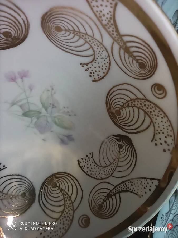 Filiżanka z talerzykiem deserowymRenie Qualitets Gdańsk